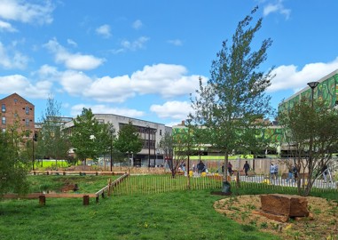 Nottingham celebrates new Green Heart 